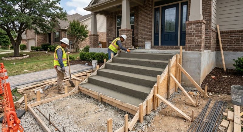 Porch Staircase Construction Service