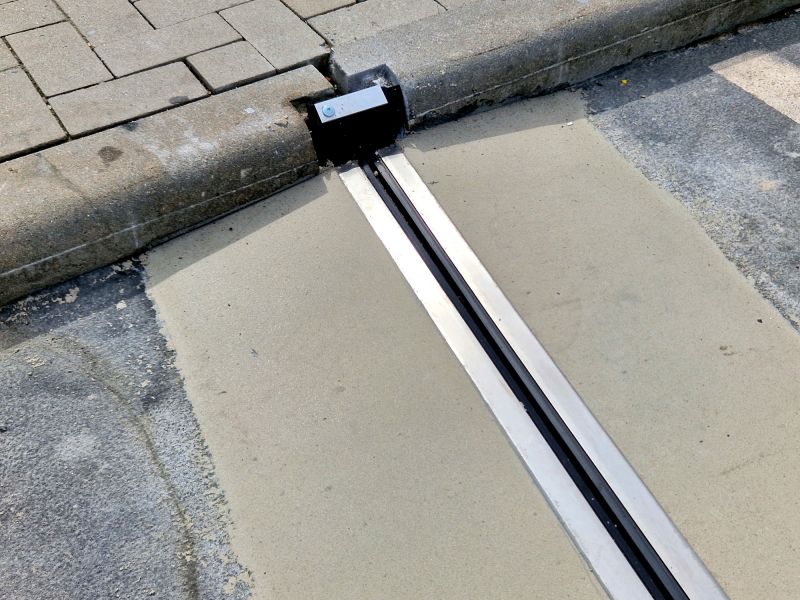 Driveway with Expansion Joints