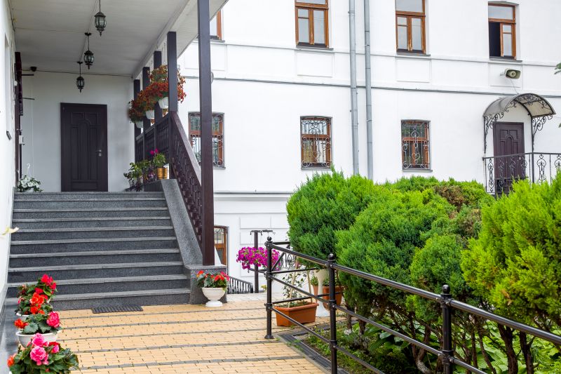 Finished Porch Staircase